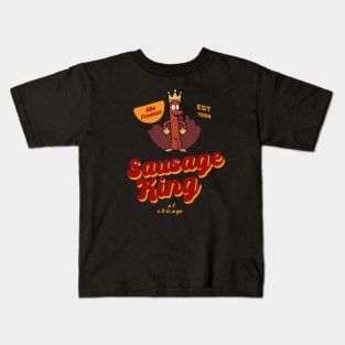 Abe Froman Sausage King Of Chicago (Aged Look) Kids T-Shirt